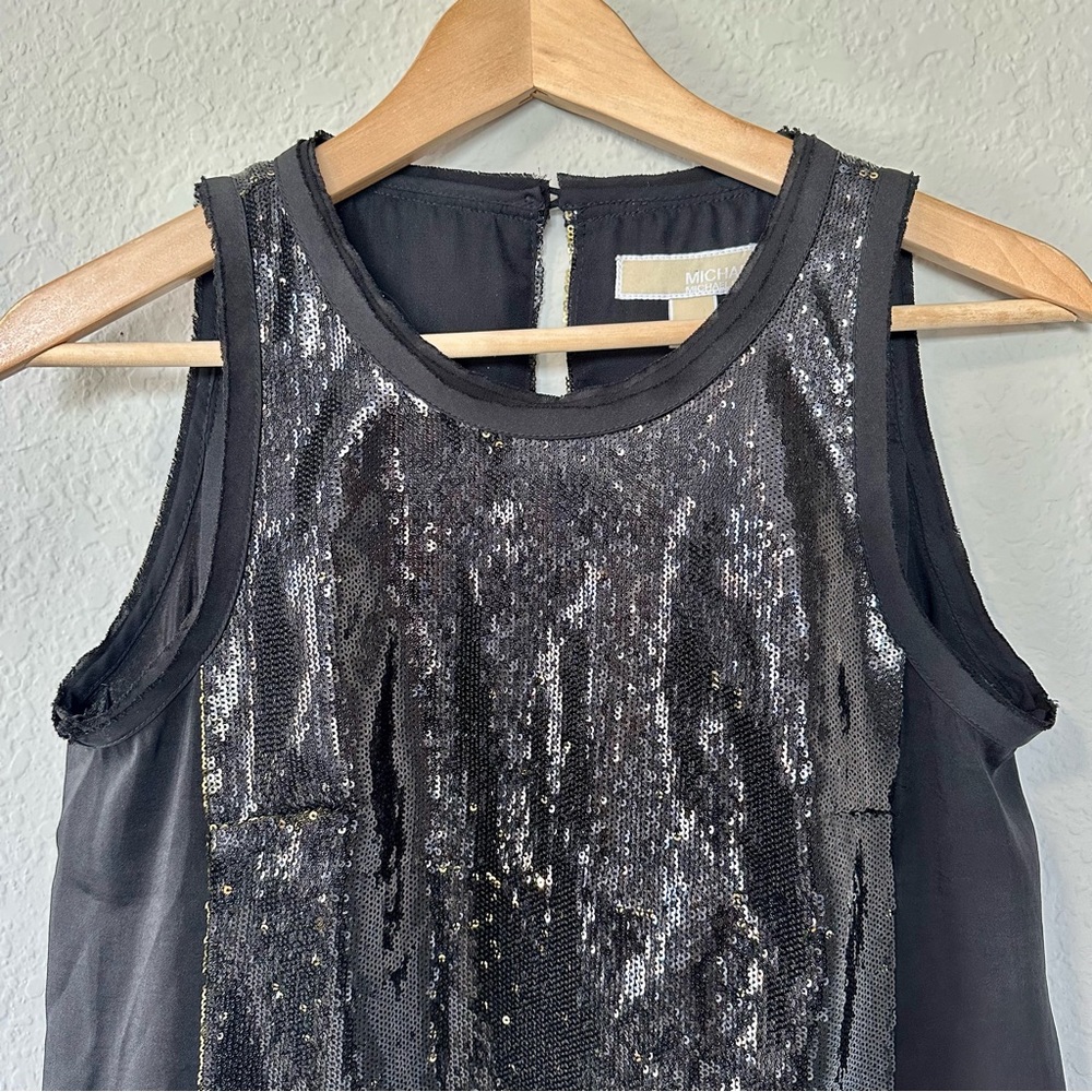 Michael Kors Black Sequin Dress - Picture 7 of 13